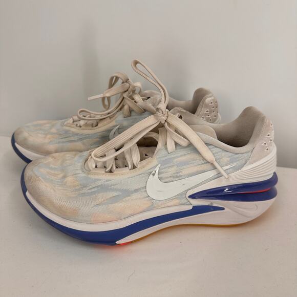 Nike Men\'s GT Cut 2 Summit White Blue Awaken Sneakers Size 7